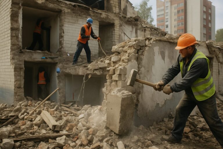 Что включает в себя услуга демонтажных работ в гомеле