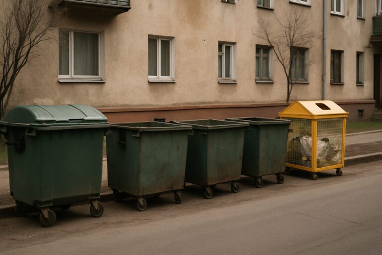 Преимущества заказа контейнера для вывоза мусора в гомеле